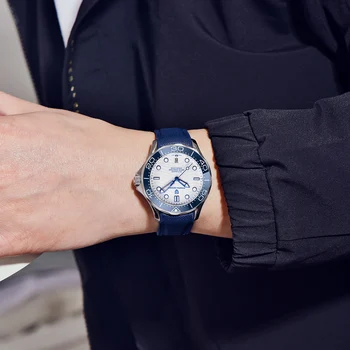 PAGANI DIZAINO vyriški Mechaniniai Laikrodžiai Prabanga Safyras Automatinis laikrodis vyrams NH35 Nardymo laikrodis vyras Reloj Hombre 2022