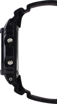 Casio G-Shock vyriški sportiniai žiūrėti DW-5600WS-1, vandenyno bangų, Led foninis apšvietimas-Flash signalas-derva dirželis 200m vandens atsispirti