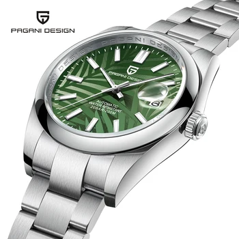 PAGANI DIZAINO 39MM vyriški Laikrodžiai 2021 Palmių Lapų Rinkimo Mechaninė Laikrodžius Automatinis laikrodis Vyrams Prabanga Vandeniui Reloj Hombre