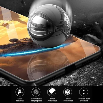 Telefono dėklas Samsung S20 S21 Ultra Plus FE S10e Lite S10 S8 S9 plus Stiklo Bamperis Minkštas Fundas Klubo Star Wars