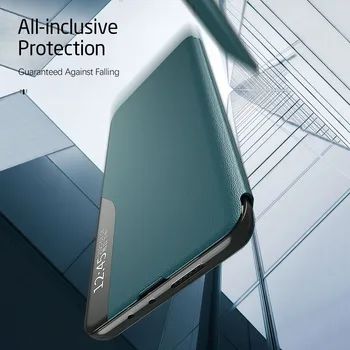 Už Xiaomi10TPro Atveju, Smart Magnetinio Odos Stovėti Flip Case For Xiaomi Mi 10T Pro Mi10T Xiaomi10T Pro Telefono Dangtelį Coque Fundas