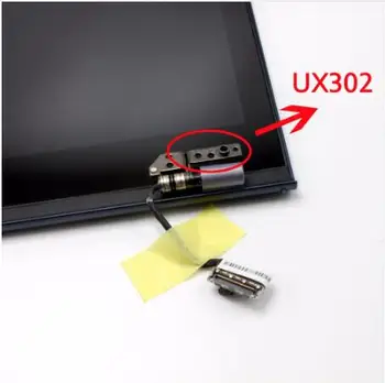 Už Asus zeenbook UX302 UX302LG UX302L UX302LA LCD Ekranas +Touch Ekranas skaitmeninis keitiklis Stiklo Jutiklis Asamblėjos Viršutinėje Dalyje