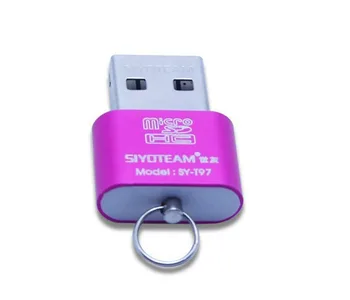 Didelės Spartos USB 2.0 Micro SD TF T-Flash Atminties Kortelės Skaitytuvas Micro sd Adapteris, Aukštos Kokybės