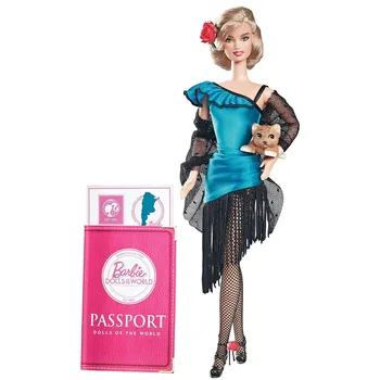 Barbė Pasaulio Pop Serija Argentinos Mis Pasaulis Barbie Pop Collector 'S Edition