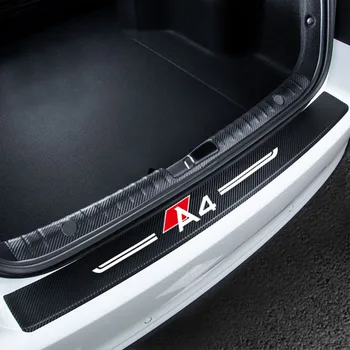 4pcs Automobilių Lipdukas Durų Apdailos Modifikuotų Automobilių Apsaugos kamieno apsaugos lipdukas, Skirtas-2020 M. Audi A4 Automobilių Eksterjero Reikmenys