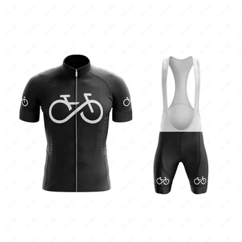 2021 Vyrų Dviračių Džersis Ropa Ciclismo Hombre Conjunto Kvėpuojantis Sunproof Dviračių Dėvėti Kelių Dviratį Dviračiu Drabužių Vasaros Mtb