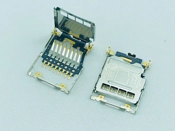 8 PIN Micro Apversti TF/SD Kortelės Lizdas Plokštelės Laikiklį Skaitytuvo Adapteris, Lizdas, Jungtis Plokštės PCB Lenta Flex Kabelis Aksesuaras Išmanųjį telefoną