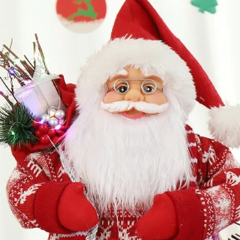 Naujųjų Metų Kalėdų Lėlės Kalėdų Senelio Žaislų Kalėdos Figūrėlės Kalėdų Dovana Vaikas Raudona Kalėdų Eglutės Ornamentu Linksmų Kalėdų