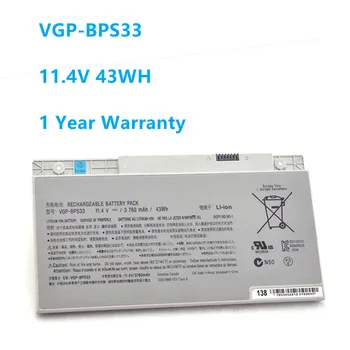 Naujas VGP-BPS33 Nešiojamas Baterija Sony VAIO SVT-14 SVT-15 T14 T15 T14118CC Touchscreen Ultrabooks Serijos 11.4 V 43Wh