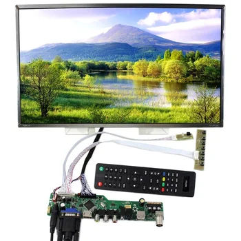 Rinkinys LP156WH2(TL)(BA) nuotolinio VGA LCD LED 1366X768 TV AV pultas HDMI-USB 15.6